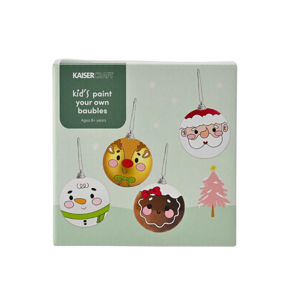 Kids Christmas Create Your Own Baubles - Bauble